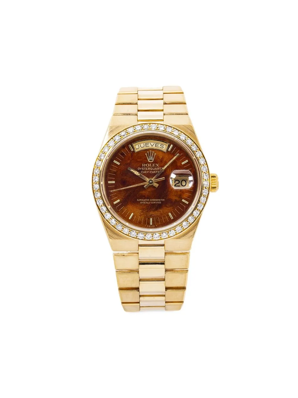 

Rolex pre-owned Day-Date 36mm - Brown