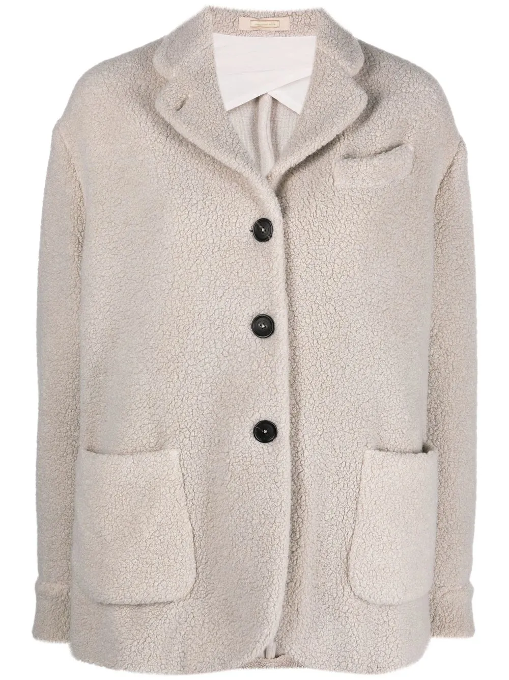 

Massimo Alba Milly wool-blend jacket - Neutrals