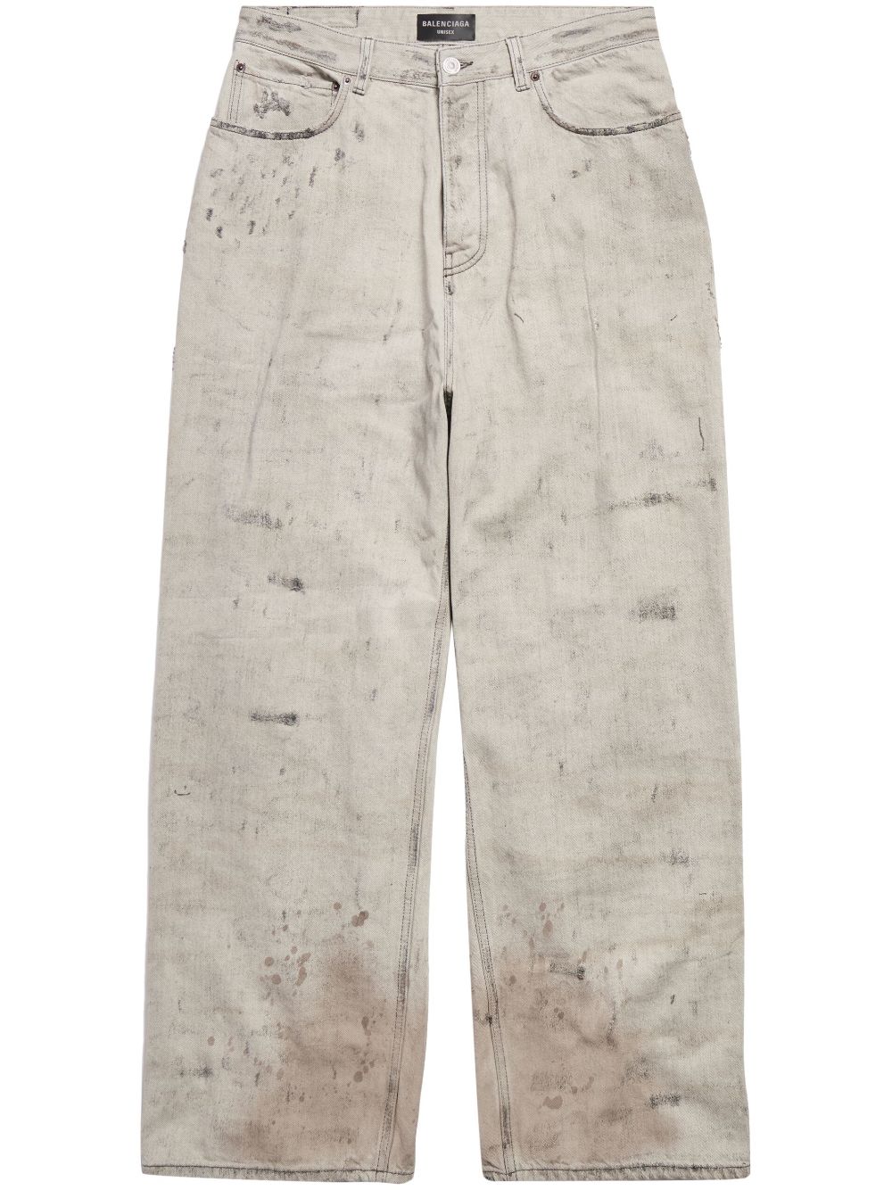 Balenciaga Super Destroyed Ripped Jeans - Farfetch