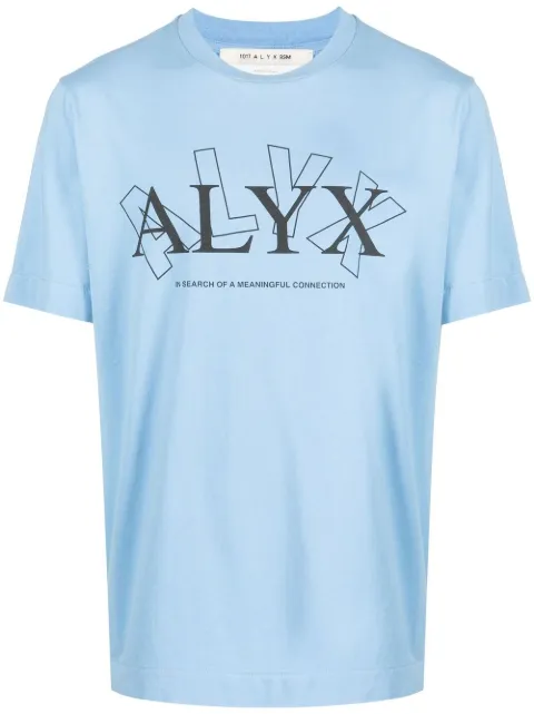 1017 ALYX 9SM logo-print short-sleeved T-shirt