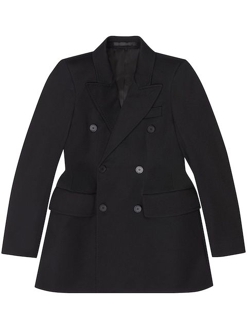 Balenciaga peak-lapels double-breasted blazer 