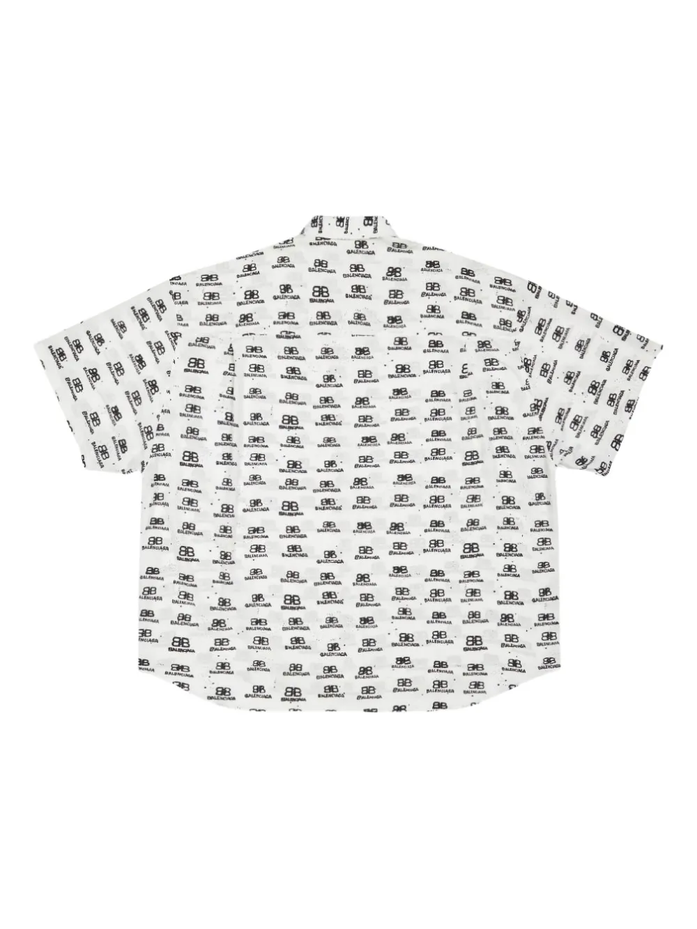 Balenciaga monogram-pattern print shirt | Image 2