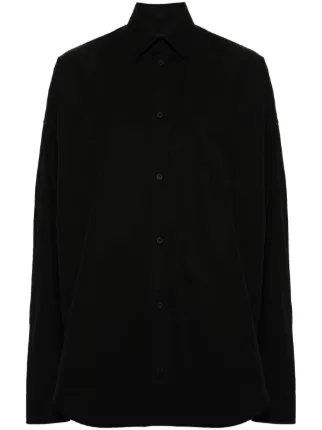 Balenciaga ロゴ シャツ | ブラック | FARFETCH JP