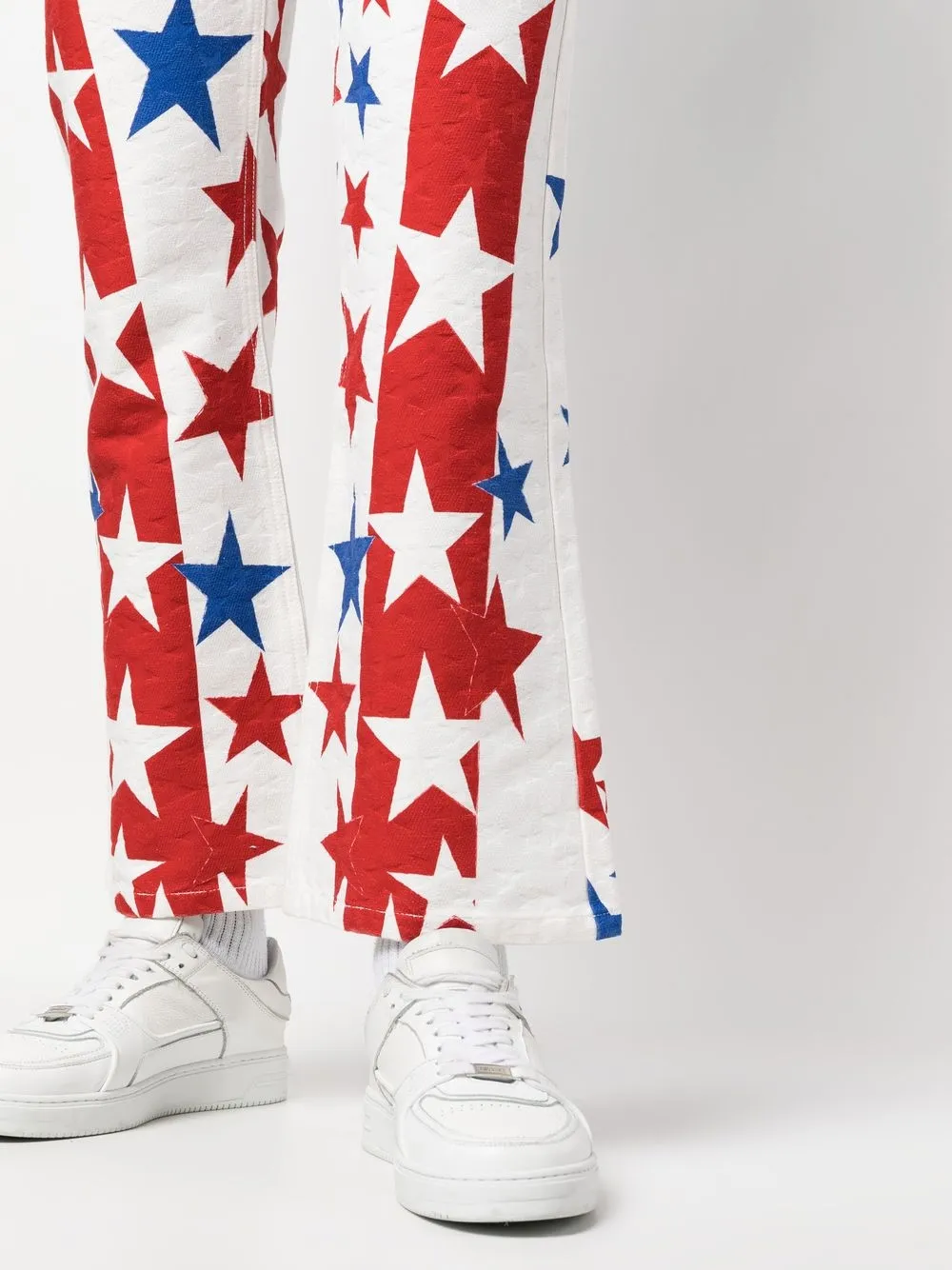 ERL starprint Bootcut Jeans Farfetch