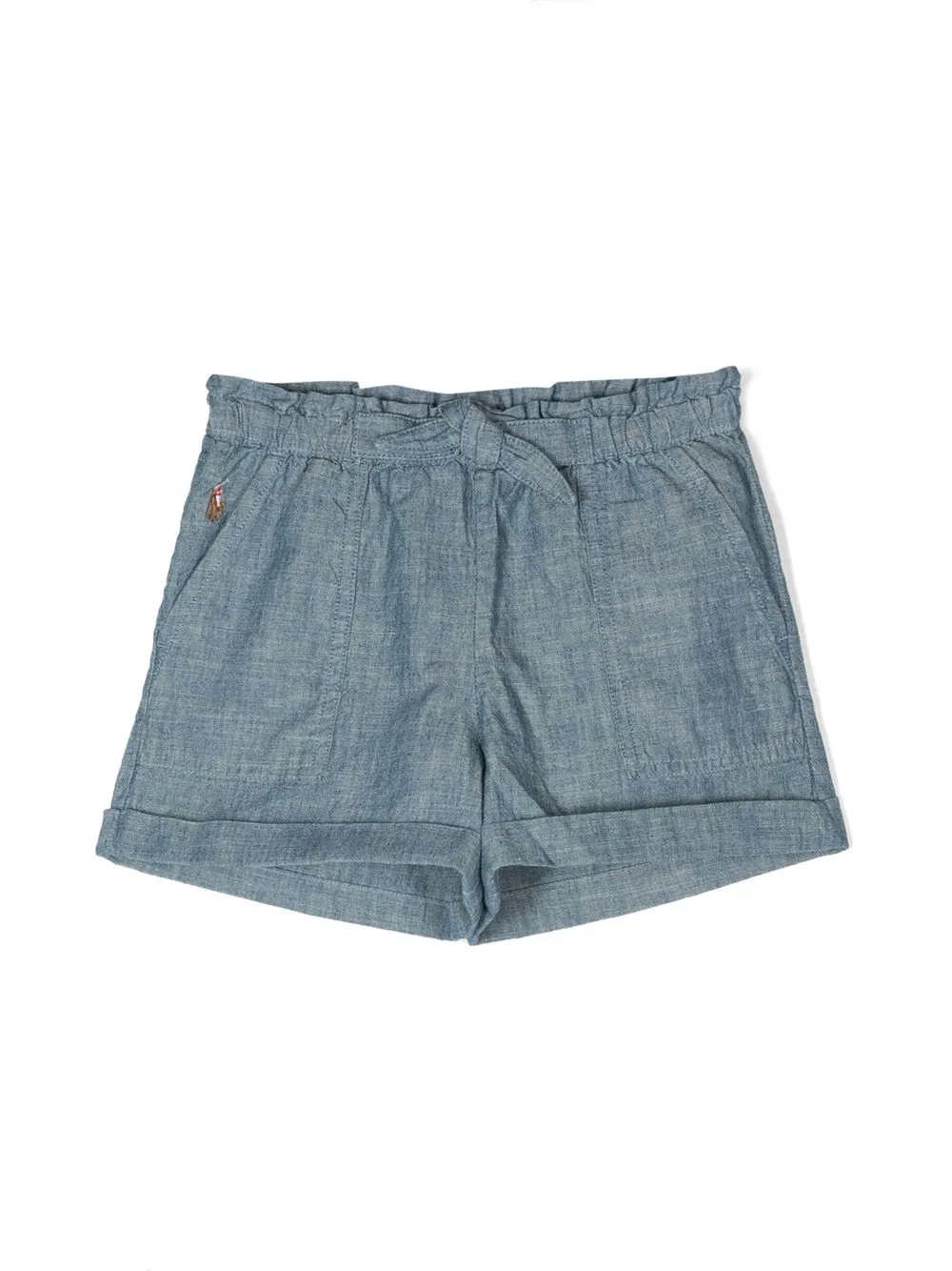 

Ralph Lauren Kids shorts con logo bordado - Azul