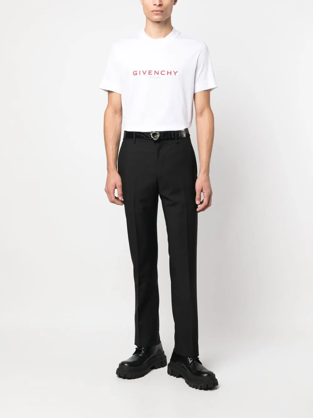 Image 2 of Givenchy x BSTROY reverse logo-print T-shirt
