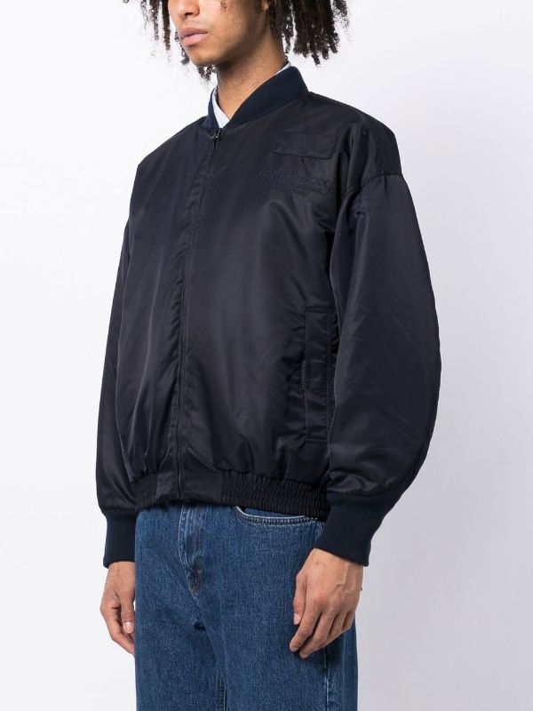 The Next Generation Bomber Jacket in Black - Woodies Clothing