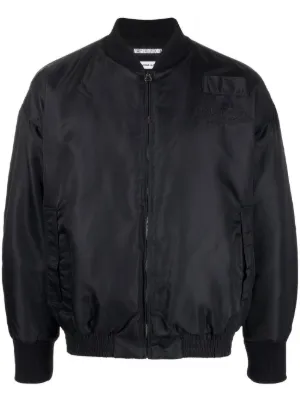 Sacai ジップアップ ジャケット | ブラック | FARFETCH JP