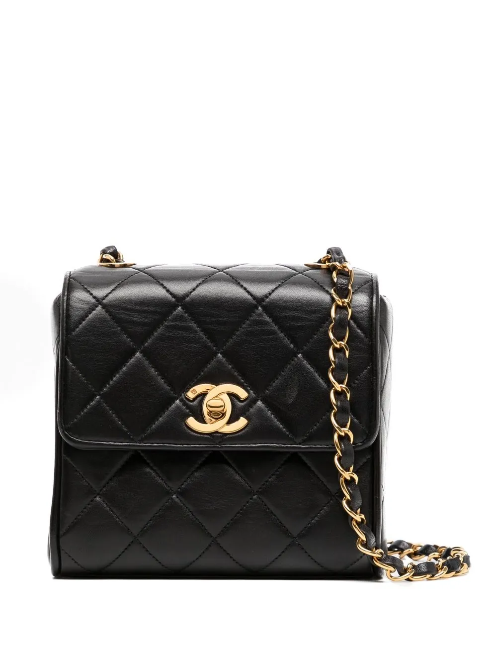 

Chanel Pre-Owned 1992 mini Classic Flap shoulder bag - Black