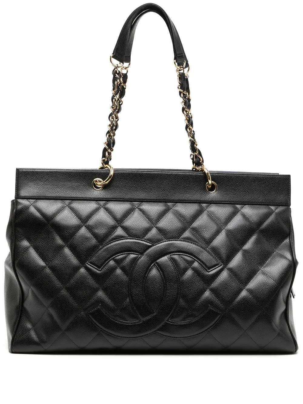 

CHANEL Pre-Owned tote Jumbo CC 2003 - Negro