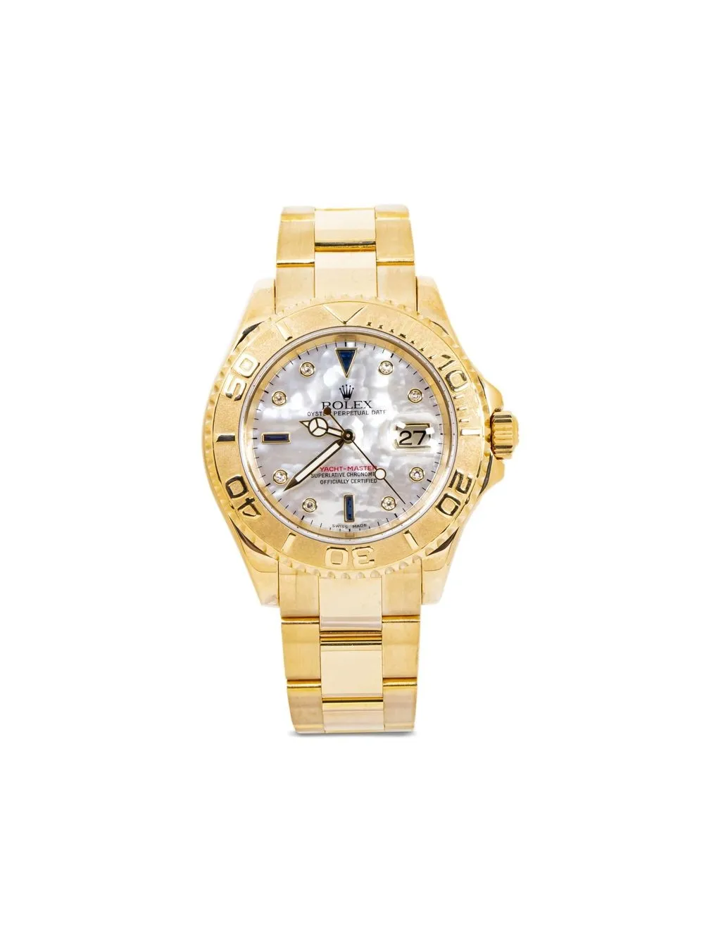 

Rolex pre-owned Yacht-Master 40mm - Neutrals