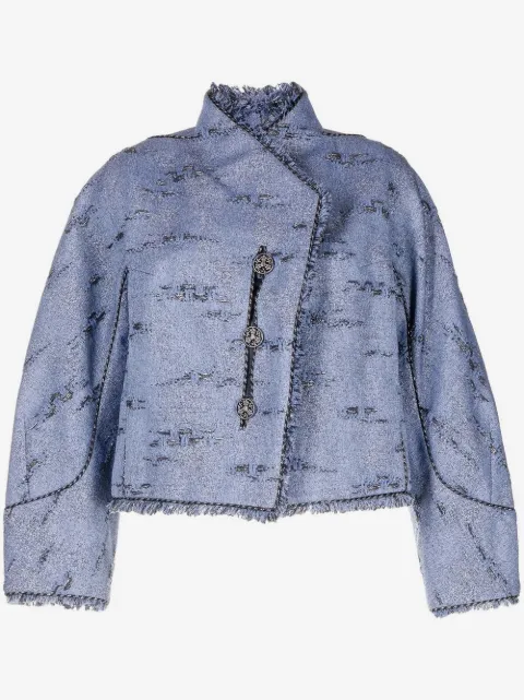 SHIATZY CHEN Reminiscence metallic-jacquard jacket
