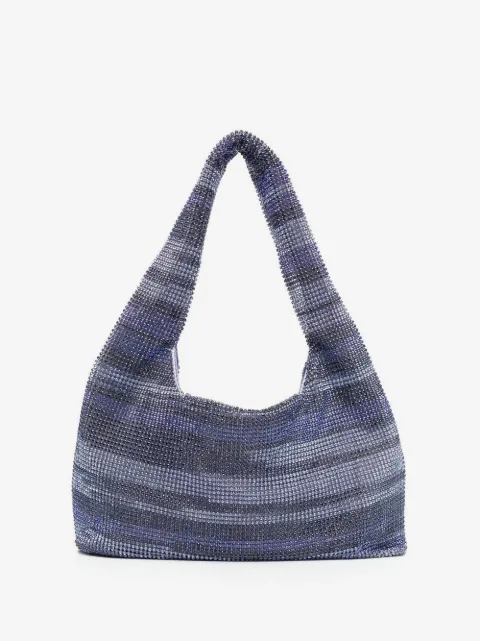 Kara crystal-embellished tote bag