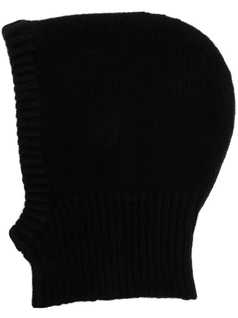 BY FAR ribbed-knit wool balaclava
