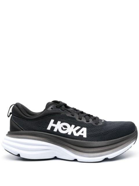 Hoka One One - logo-print chunky-sole sneakers