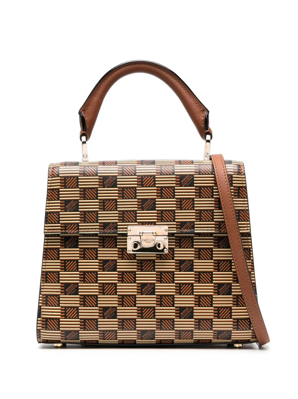 Moreau Mune Logo-print Tote Bag In Brown