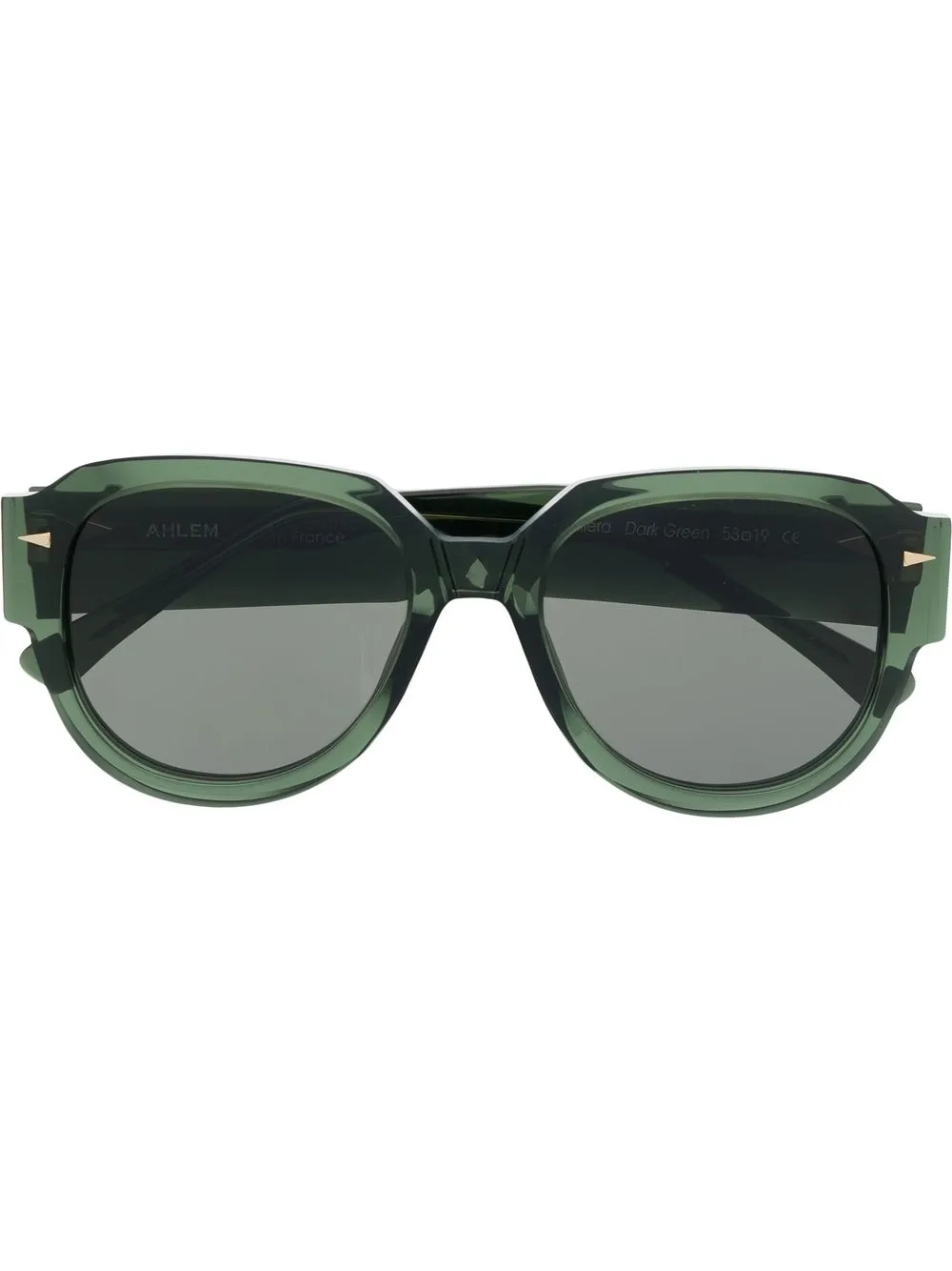 

Ahlem round-frame tinted sunglasses - Green