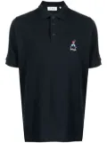 Pringle of Scotland Geometric George Golf polo shirt - Blue