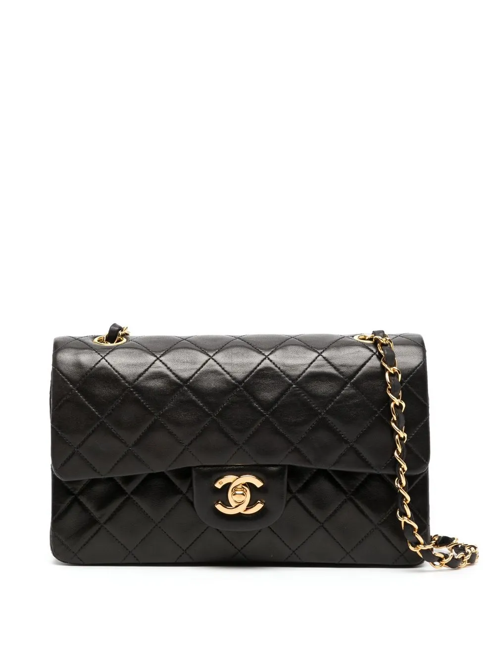 

Chanel Pre-Owned 1997 small Double Flap shoulder bag - Black