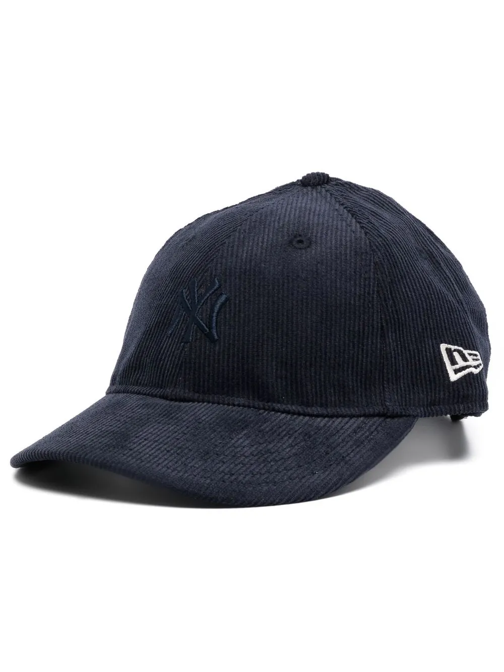

NEW ERA CAP corduroy embroidered-logo cap - Blue