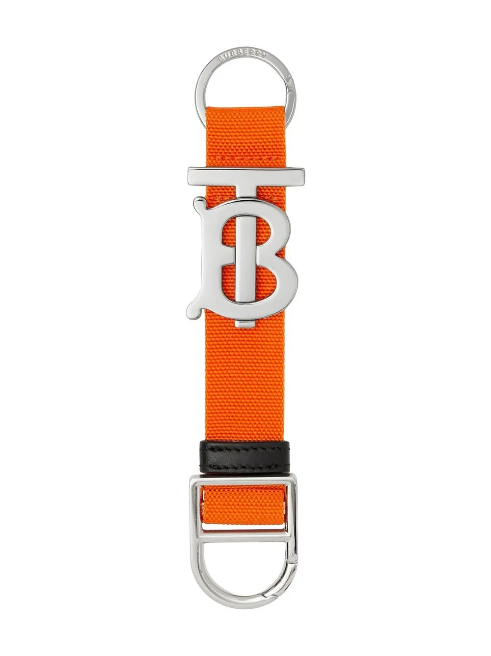 

Burberry TB logo-plaque keyring - Orange