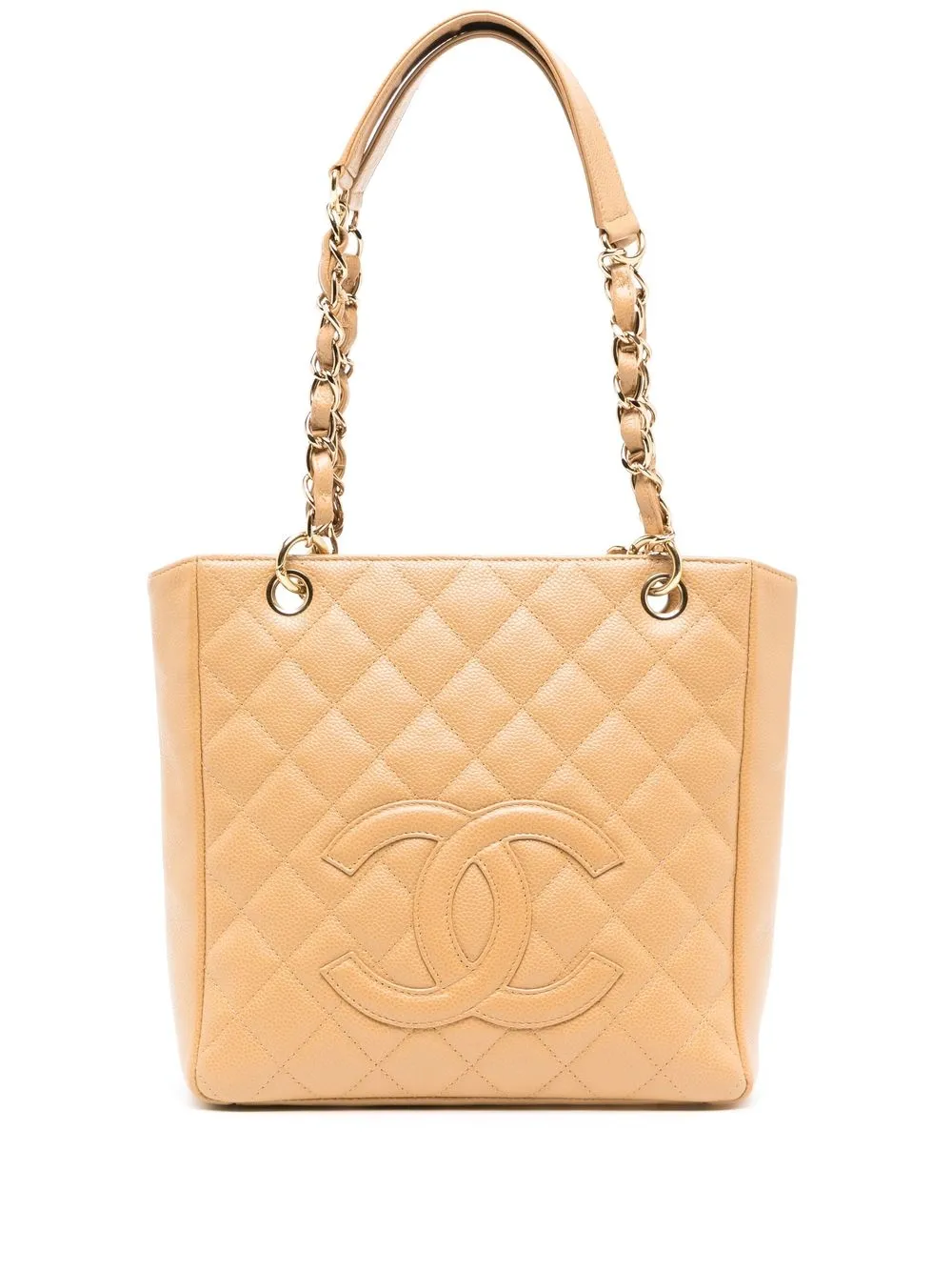 

CHANEL Pre-Owned 2005 Petite Shopping Tote bag - Neutrals