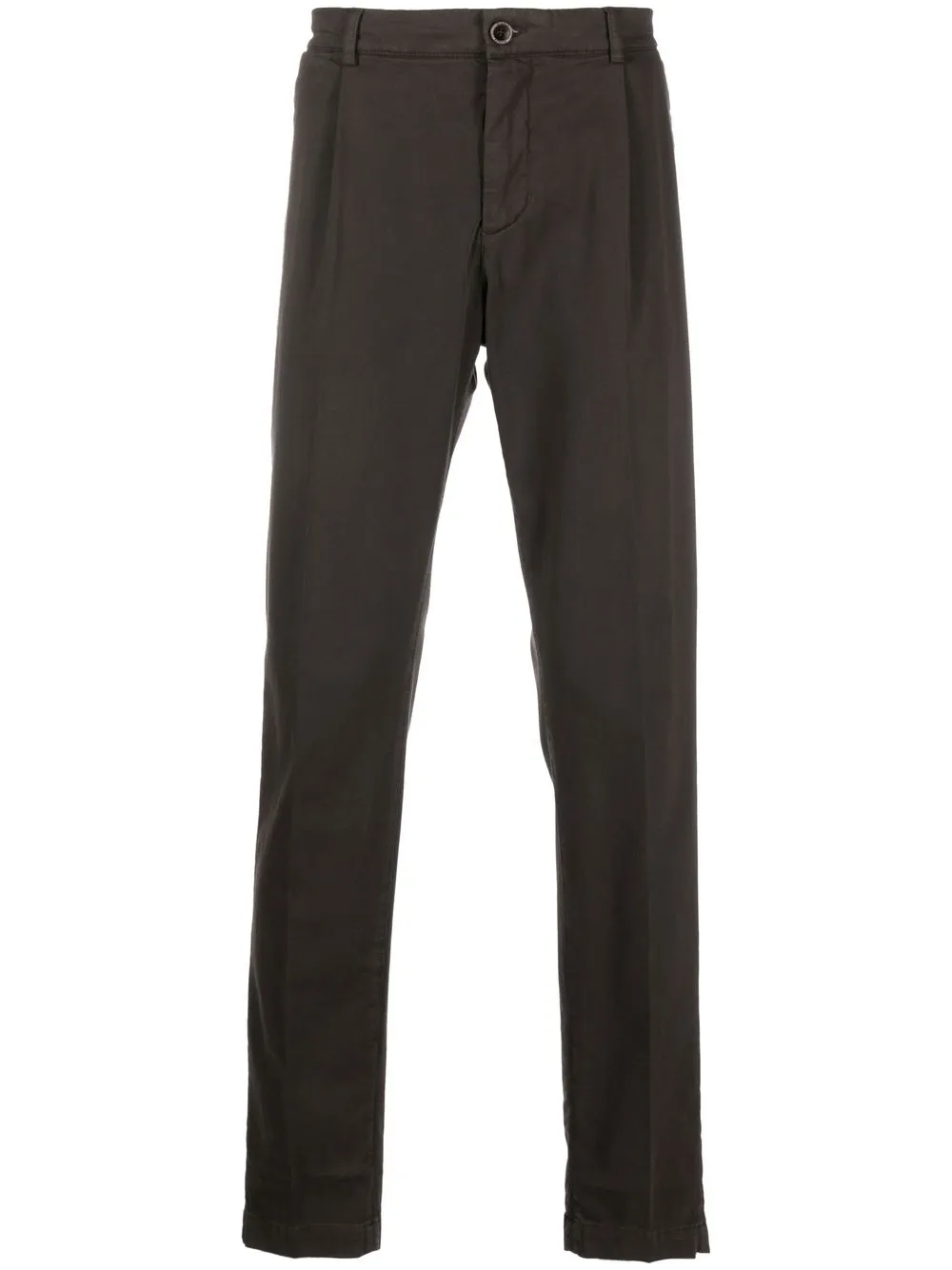 

Peserico pantalones chinos con detalle de pinzas - Marrón