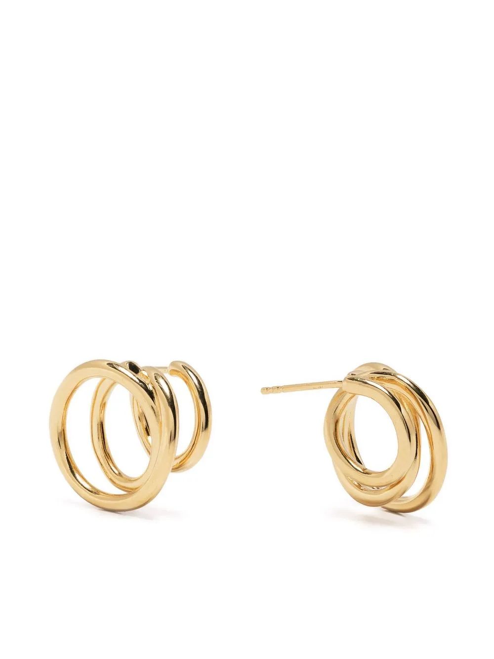 

Completedworks twist-detail gold-tone earrings