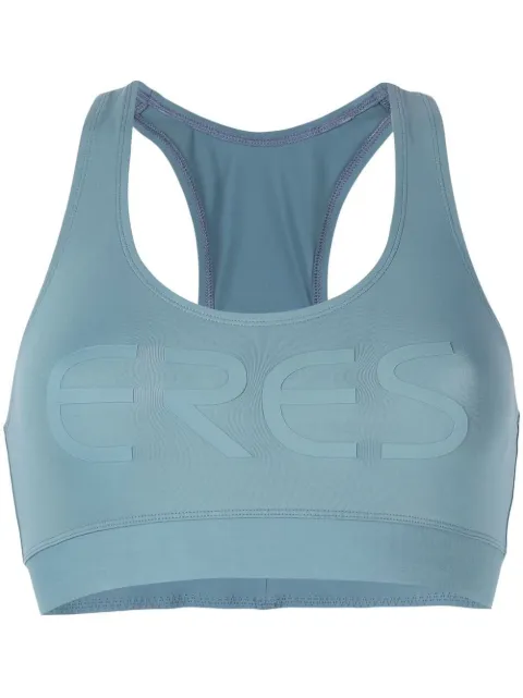 ERES Cropped-Top mit Logo-Print