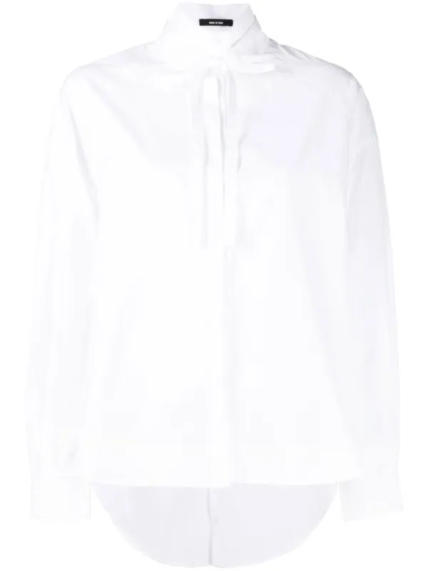 Isabel Benenato ロングスリーブ シャツ | ホワイト | FARFETCH JP