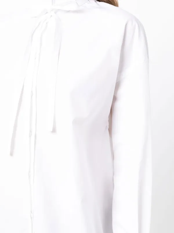 Isabel Benenato ロングスリーブ シャツ | ホワイト | FARFETCH JP