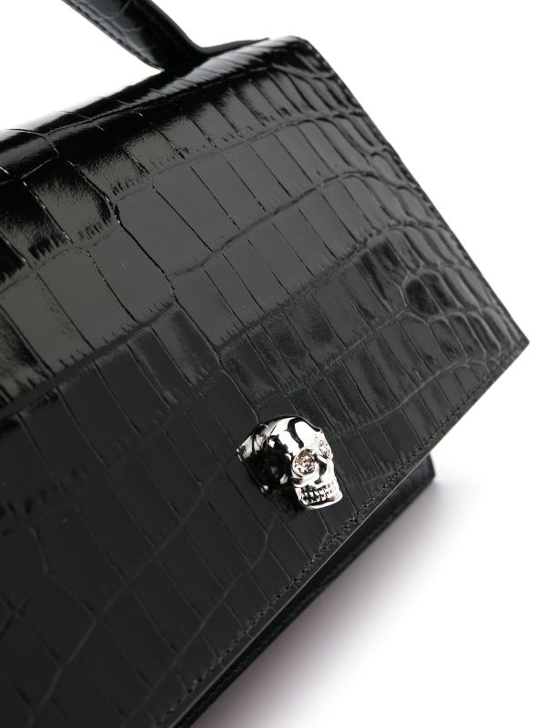 Alexander mcqueen crocodile bag on sale