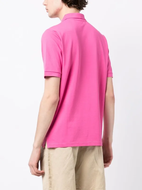 Pringle Of Scotland Geometric George Golf ポロシャツ | ピンク