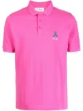 Pringle of Scotland Geometric George Golf polo shirt - Pink