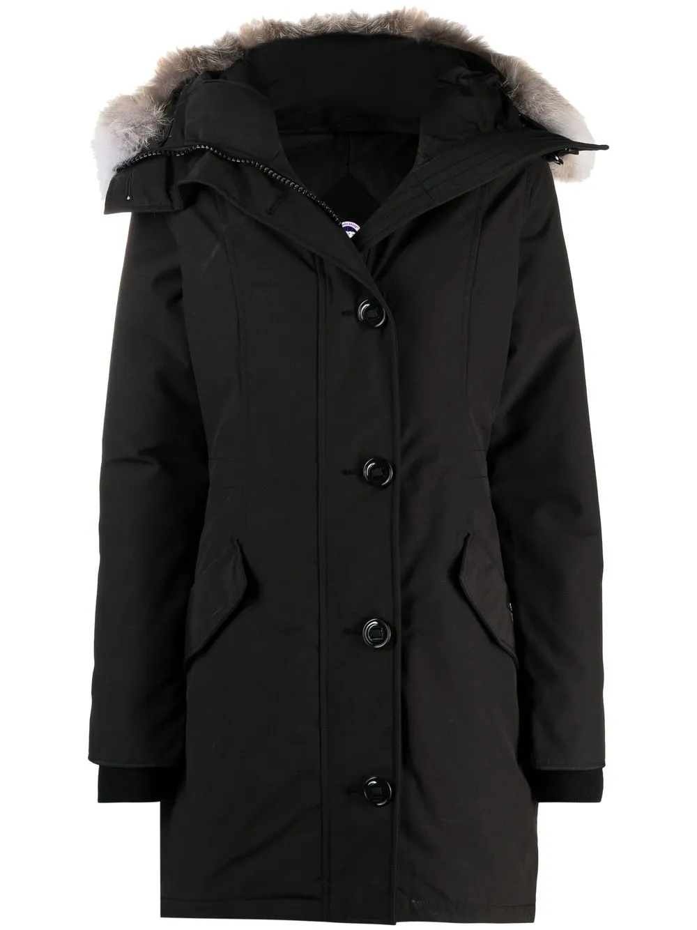 

Canada Goose Rossclair hooded parka - Black