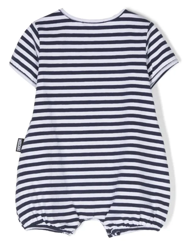 Moschino Kids ストライプ ショーティーズ | ブルー | FARFETCH JP