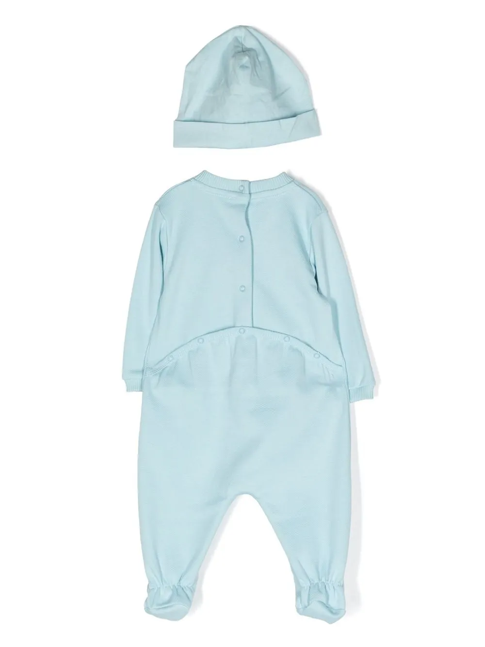 Moschino Kids Pyjama met teddybeerprint - Blauw