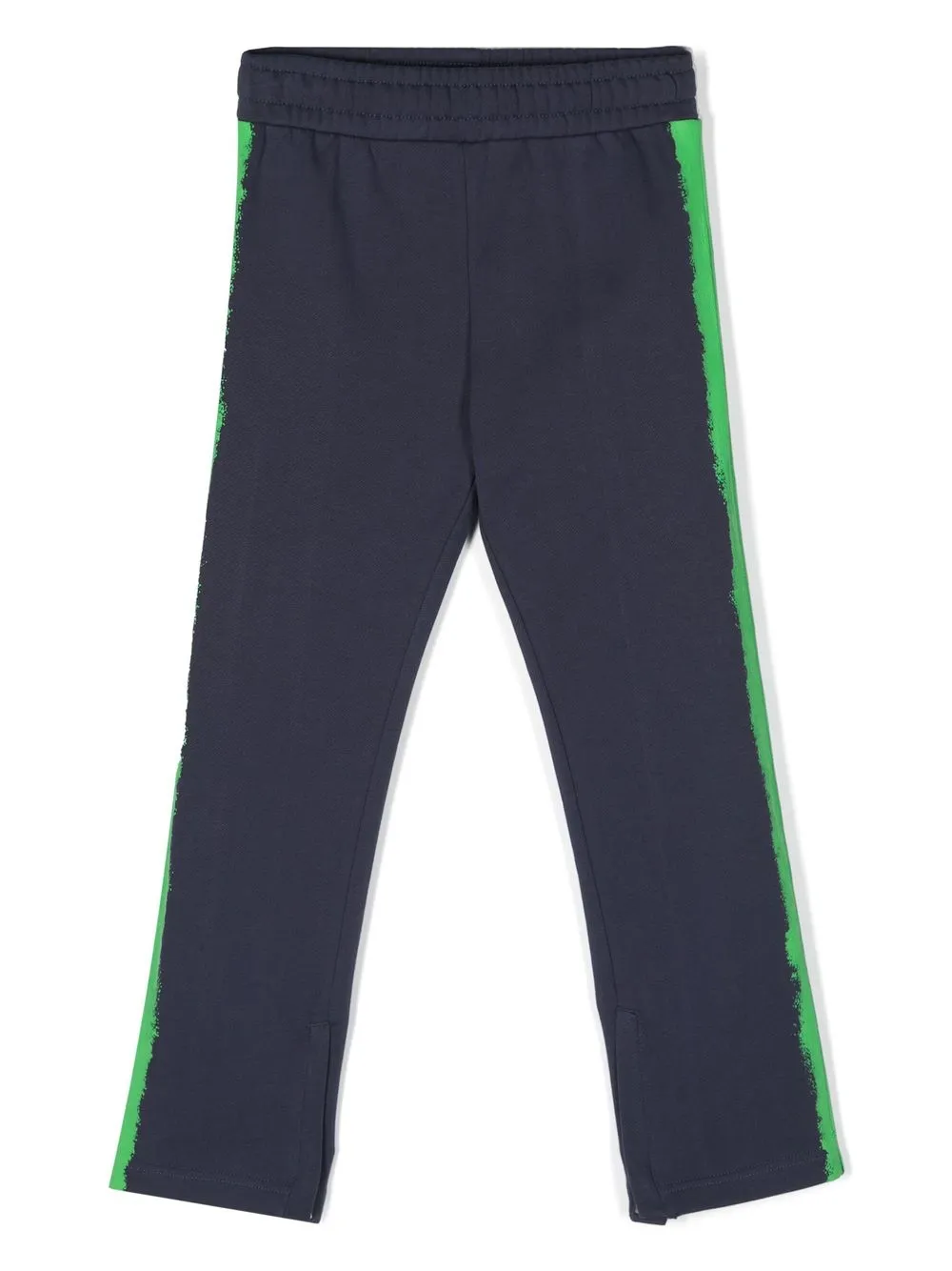 

Moschino Kids logo-print cotton track pants - Blue