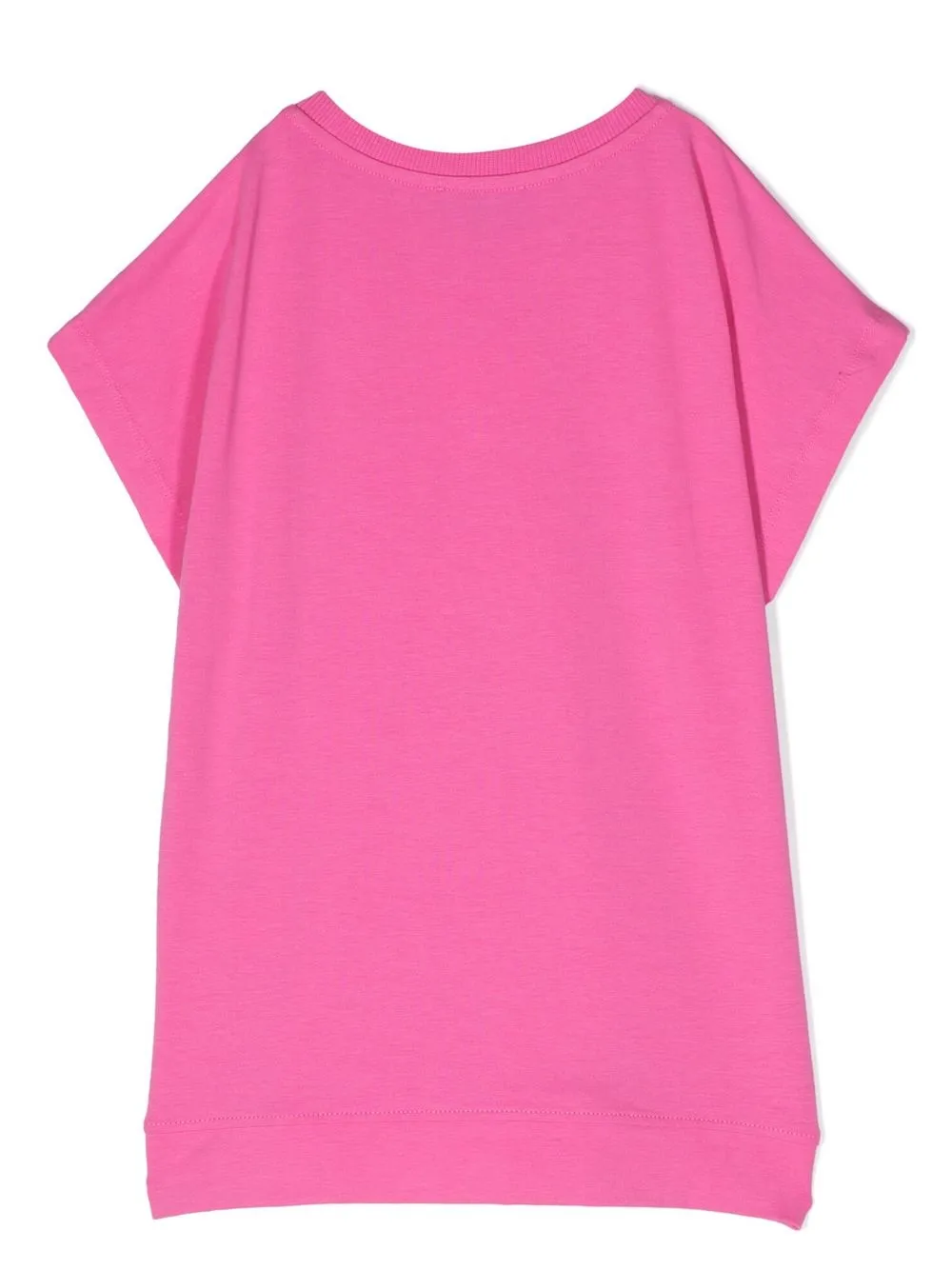 Moschino Kids Katoenen T-shirt - Roze
