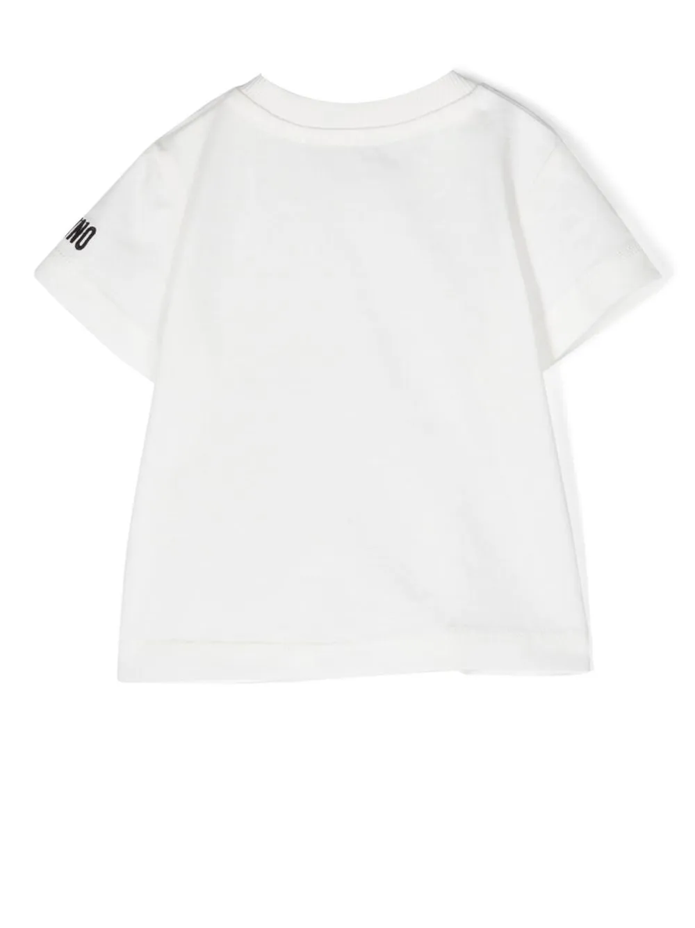 Moschino Kids T-shirt met borduurwerk - Wit