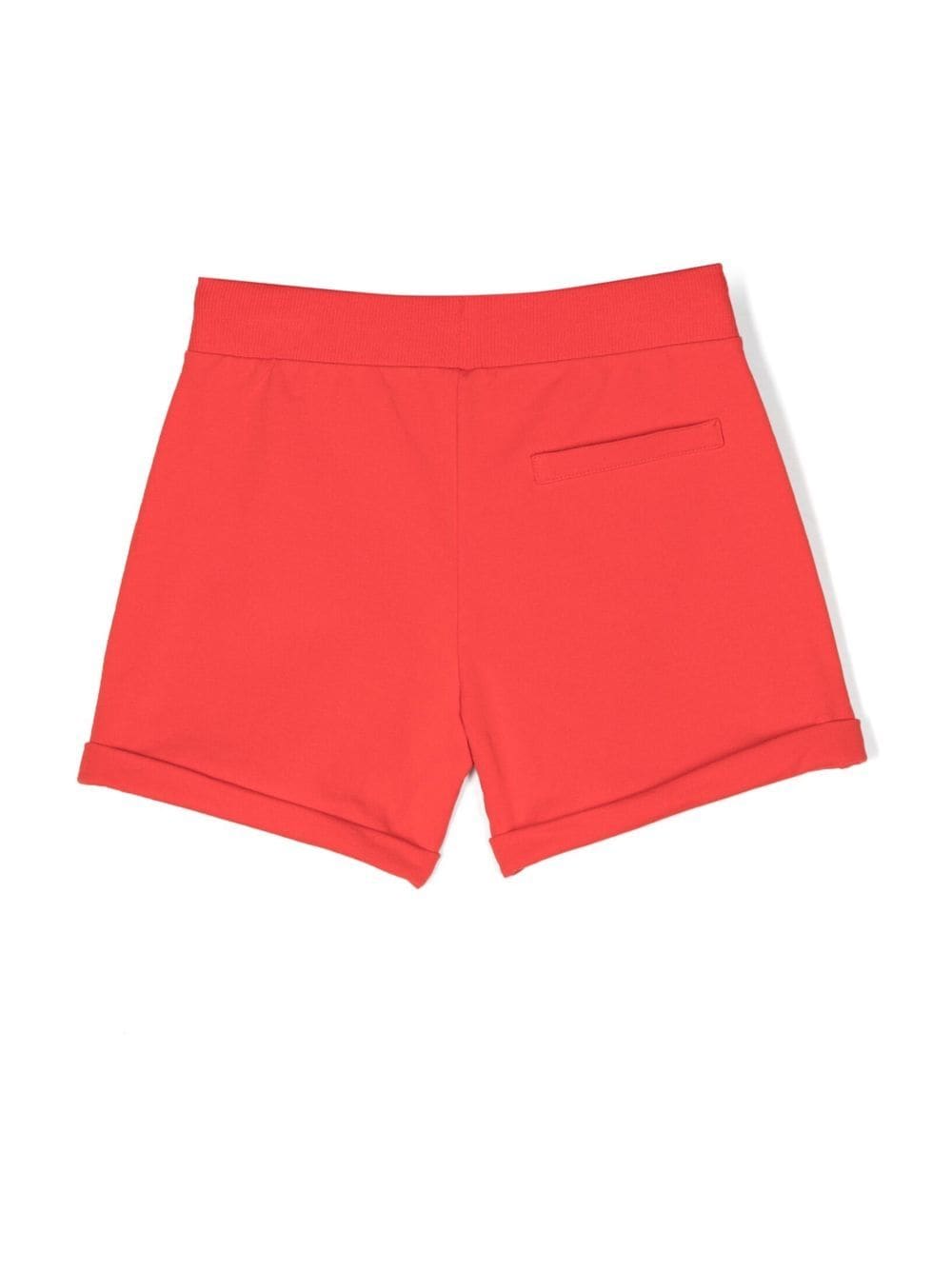 Shop Moschino Teddy Bear-print Track Shorts In Red