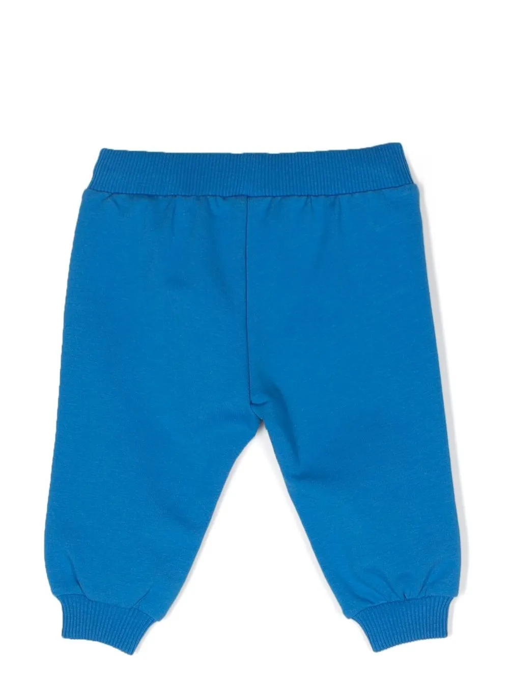 Moschino Kids Trainingsbroek met logoprint - Blauw