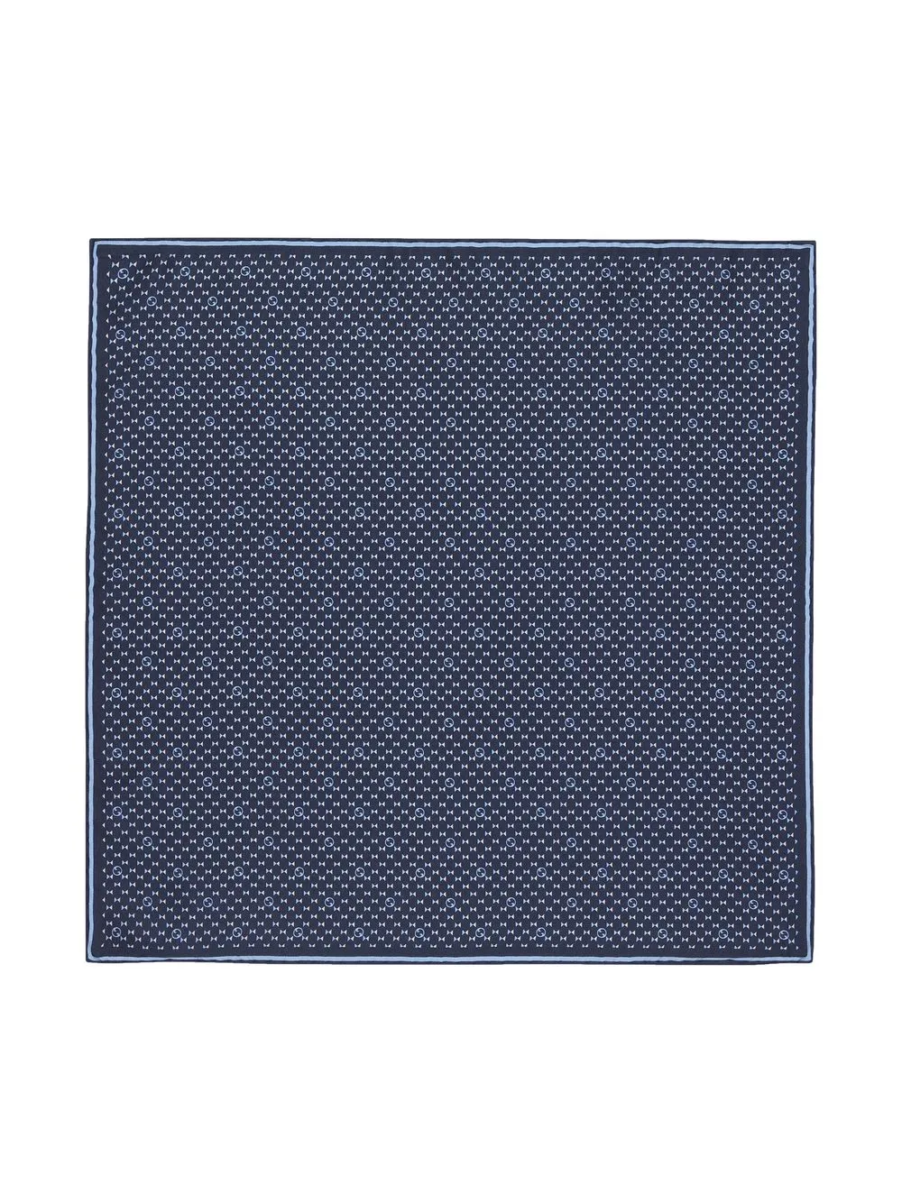 Gucci Pochet met monogramprint - Blauw