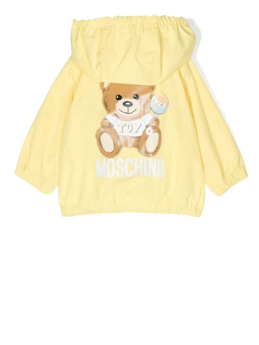 Moschino Kids Hoodie met teddybeerprint - Geel