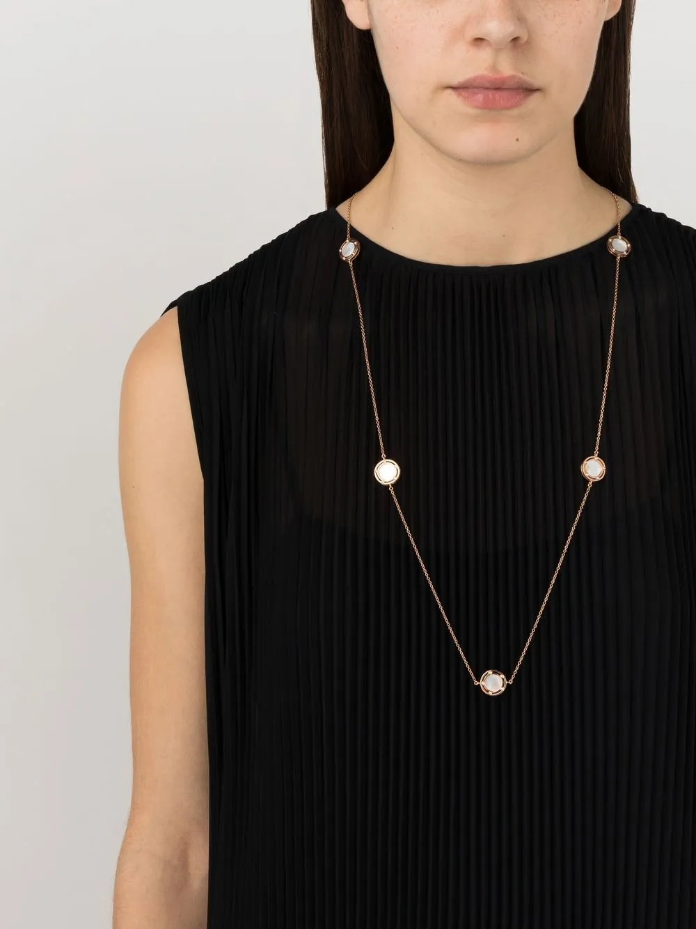 Damiani 18kt roségouden halsketting - Roze