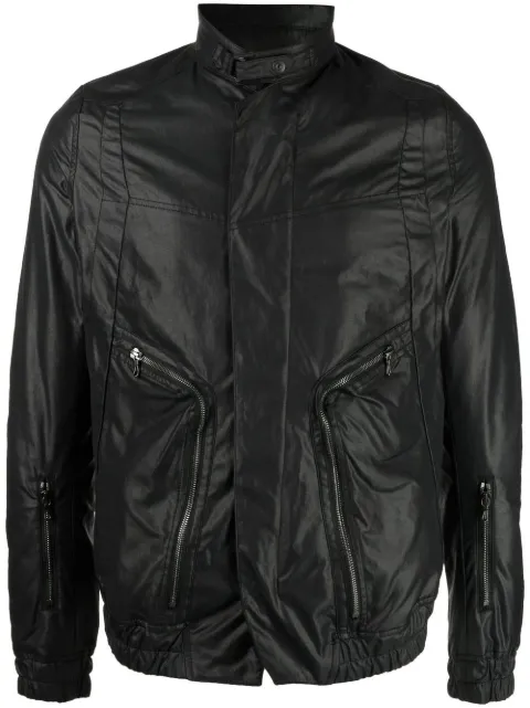 Julius zip-pockets bomber jacket 