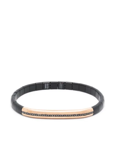 Roberto Demeglio Manetta black-diamonds bracelet