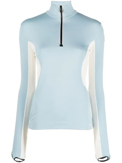 Moncler Grenoble logo-patch long-sleeve top 