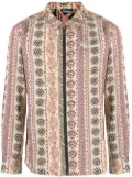 Pleasures Orbit patterned shirt jacket - Neutrals