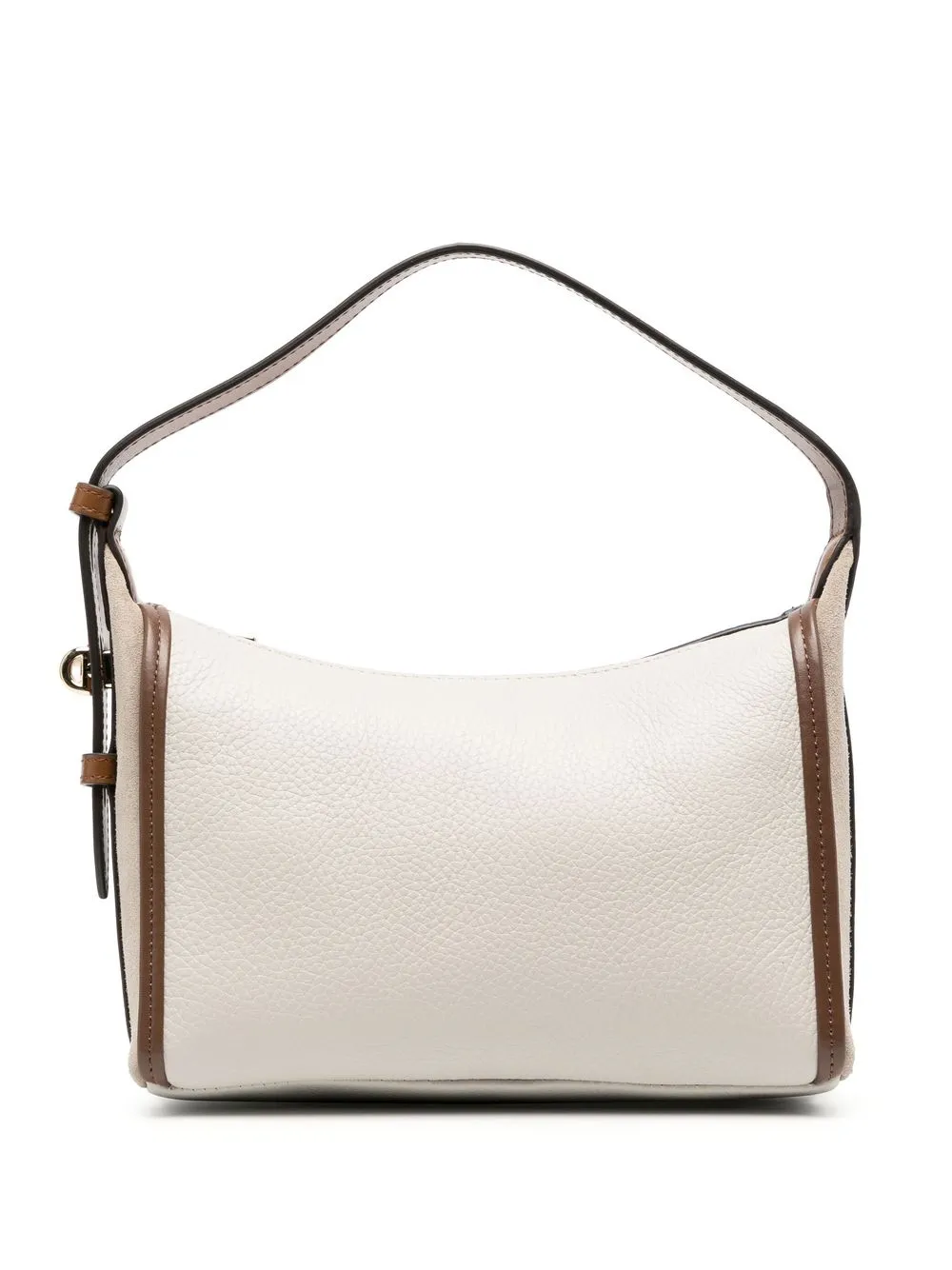 

Furla contrast-trim leather shoulder bag - Neutrals